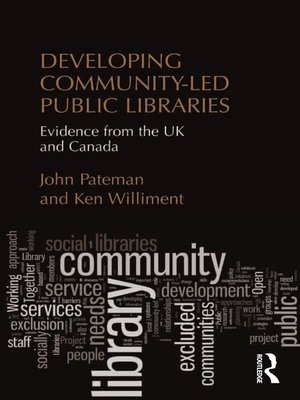 cover image of Developing Community-Led Public Libraries
